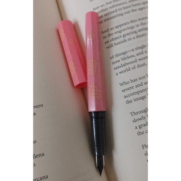Pink cow Fountain Pen .3 mm nib - Picture 6 of 11